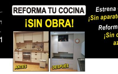 Reforma de cocina sin obra