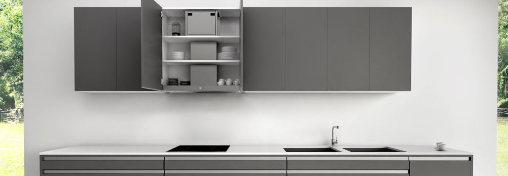 Mueble integrado en la campana