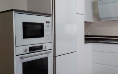Tipos de electrodomésticos para una cocina.
