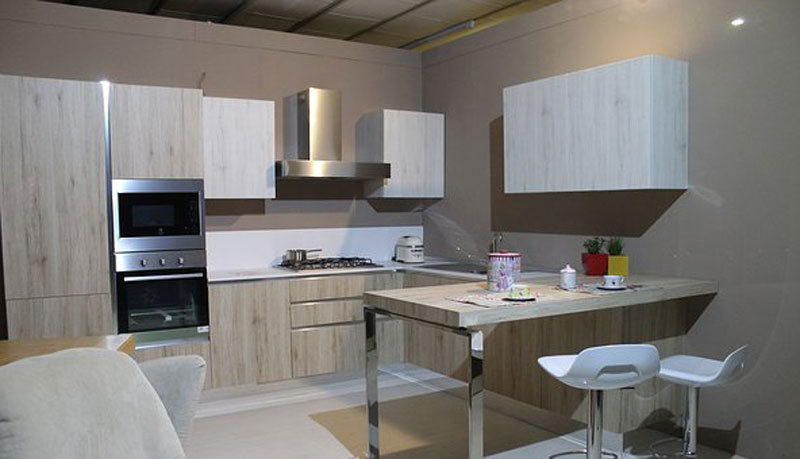 barra de cocina americana