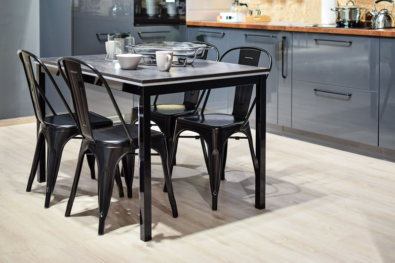 muebles cocina negra
