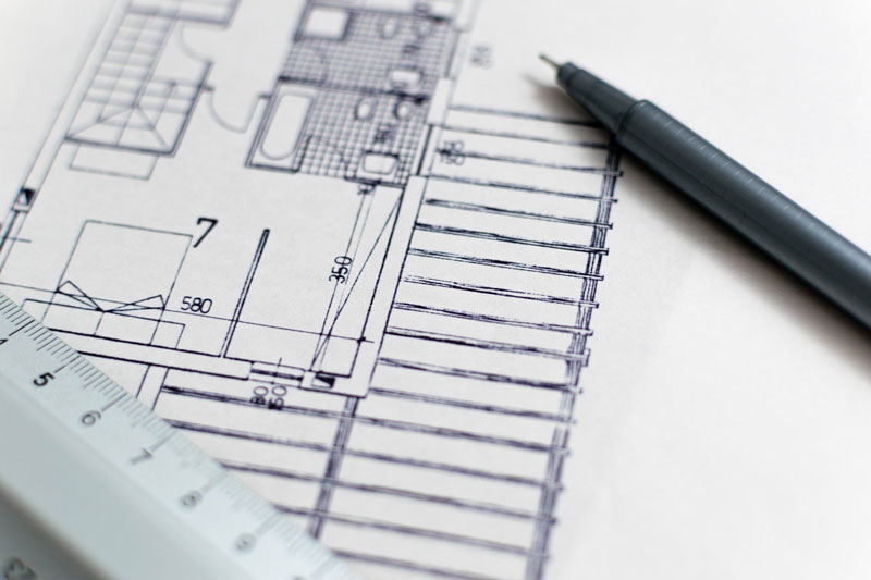 dibujar plano para medir